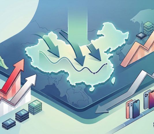 Smartphone in Cina ai minimi dal 2013, Apple cresce del 15% Crollo degli smartphone in Cina (-12%) ma Apple non frena e conquista il 20% del mercato - macitynet.it