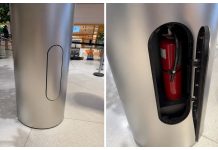 Apple Store, il design nasconde persino gli estintori: il caso di New York L'ossessione per il design di Apple anche per gli estintori negli Apple Store - macitynet.it
