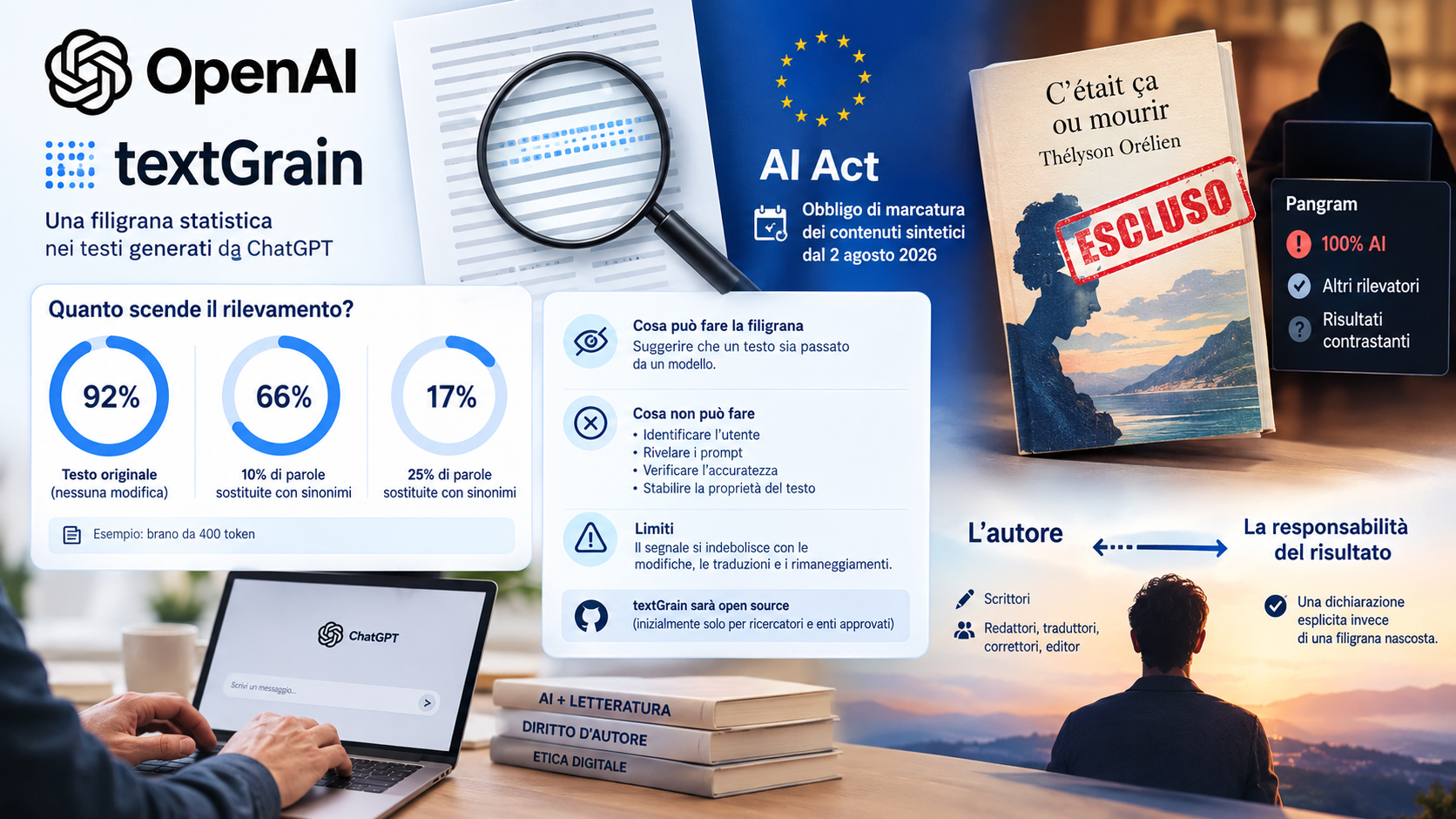 Anche ChatGPT avrà una filigrana per i testi generati nell'UE - macitynet.it Anche ChatGPT avrà una filigrana per i testi generati nell'UE - macitynet.it
