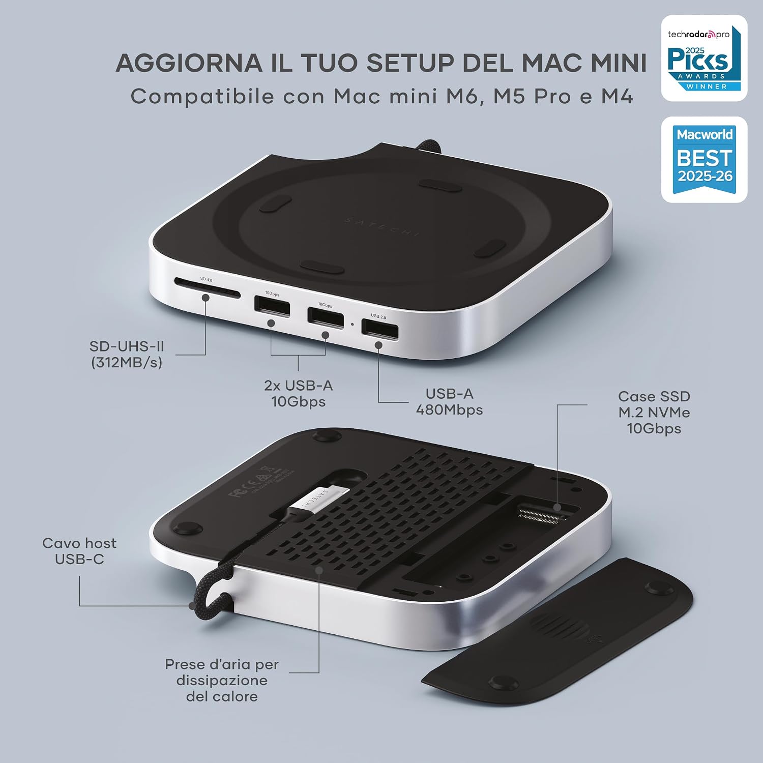 Satechi taglia il prezzo dell'accessorio che ogni Mac mini dovrebbe avere - macitynet.it Satechi taglia il prezzo dell'accessorio che ogni Mac mini dovrebbe avere - macitynet.it