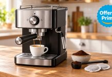 Espresso a casa: sei macchine da 49,99 euro alla Festa Prime Espresso a casa: sei macchine da 49,99 euro al Prime Day - macitynet.it