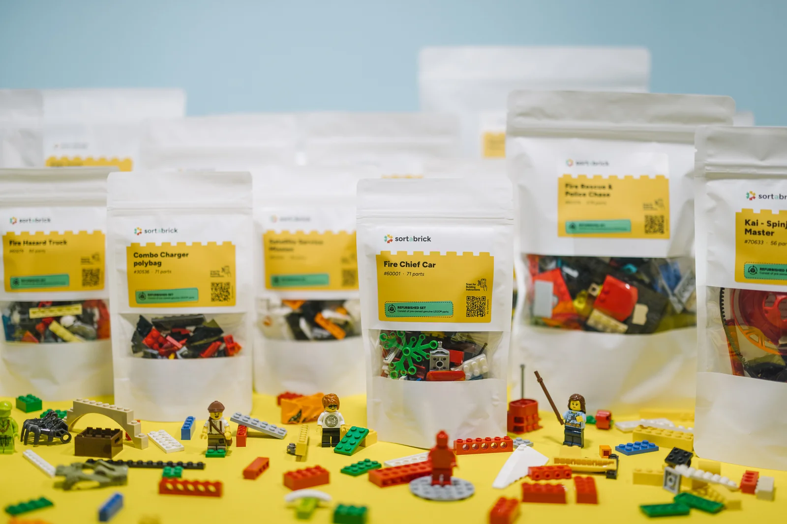 Sort A Brick sistema per ricondizionare e ricostruire set LEGO usati