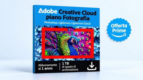 Festa Prime: il piano fotografico di Adobe regalato, solo 118,99 euro