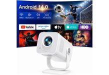 Il cinema in casa a 78,99 euro: mini proiettore Android 14 con Wi-Fi 6 - macitynet.it