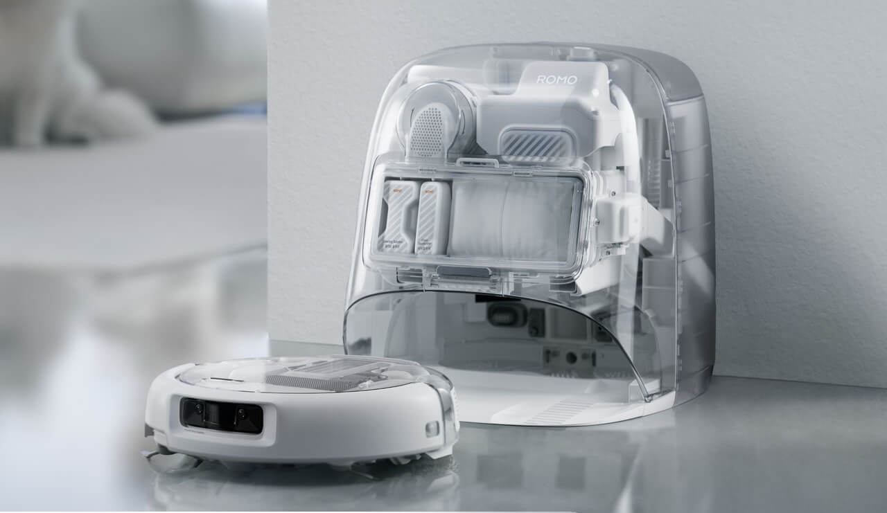 DJI applica la tecnologia dei droni ai robot aspirapolvere con la serie ROMO 2 - macitynet.it DJI applica la tecnologia dei droni ai robot aspirapolvere con la serie ROMO 2 - macitynet.it
