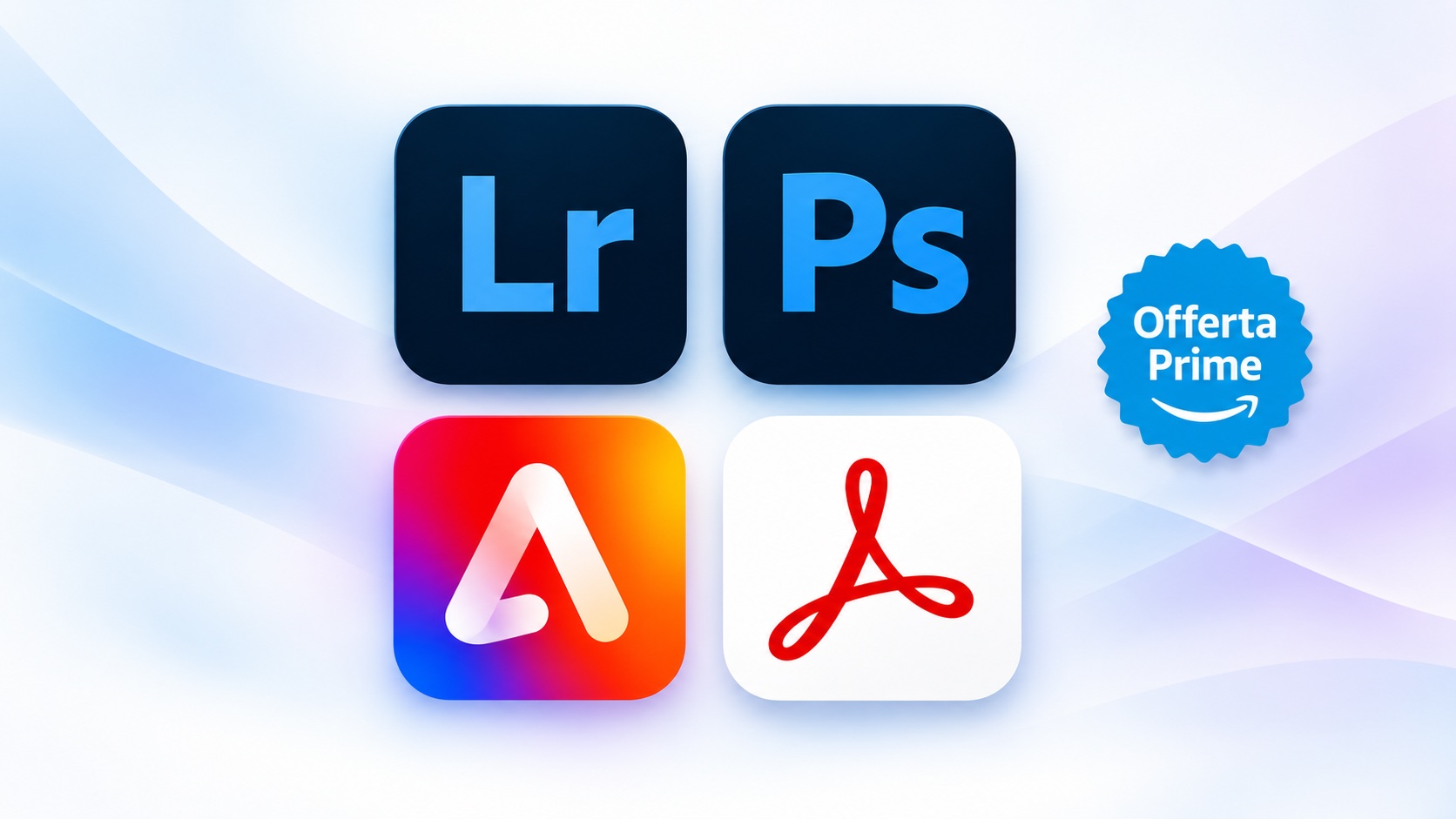 Ancora Festa Prime per Adobe: quattro offerte con sconti fino al 59%