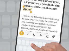 Selezionare il testo su iPhone: il trucco con un dito - macitynet.it