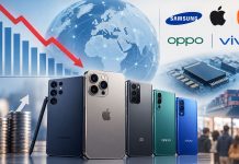 Smartphone, il mercato crolla del 20%: Samsung e Apple resistono al caro memorie Spedizioni globali smartphone, -20% nel terzo trimestre 2026 - macitynet.it
