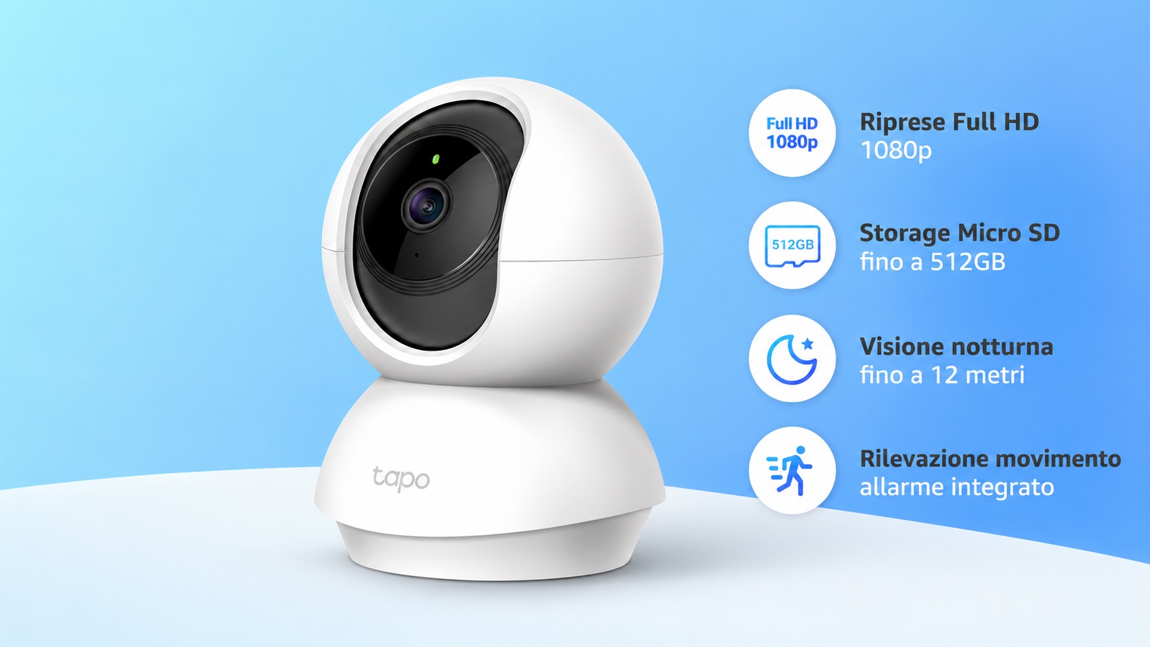 Dai un’occhiata a casa dal telefono: Tapo C200 alla Festa delle Offerte Prime costa appena 16,99 euro - macitynet.it Telecamera Wi-Fi Tapo C200 in offerta per la Festa delle Offerte Prime