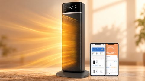 Termoventilatore smart che controlli dall’iPhone: Philips Serie 5000 ora costa 84,99€