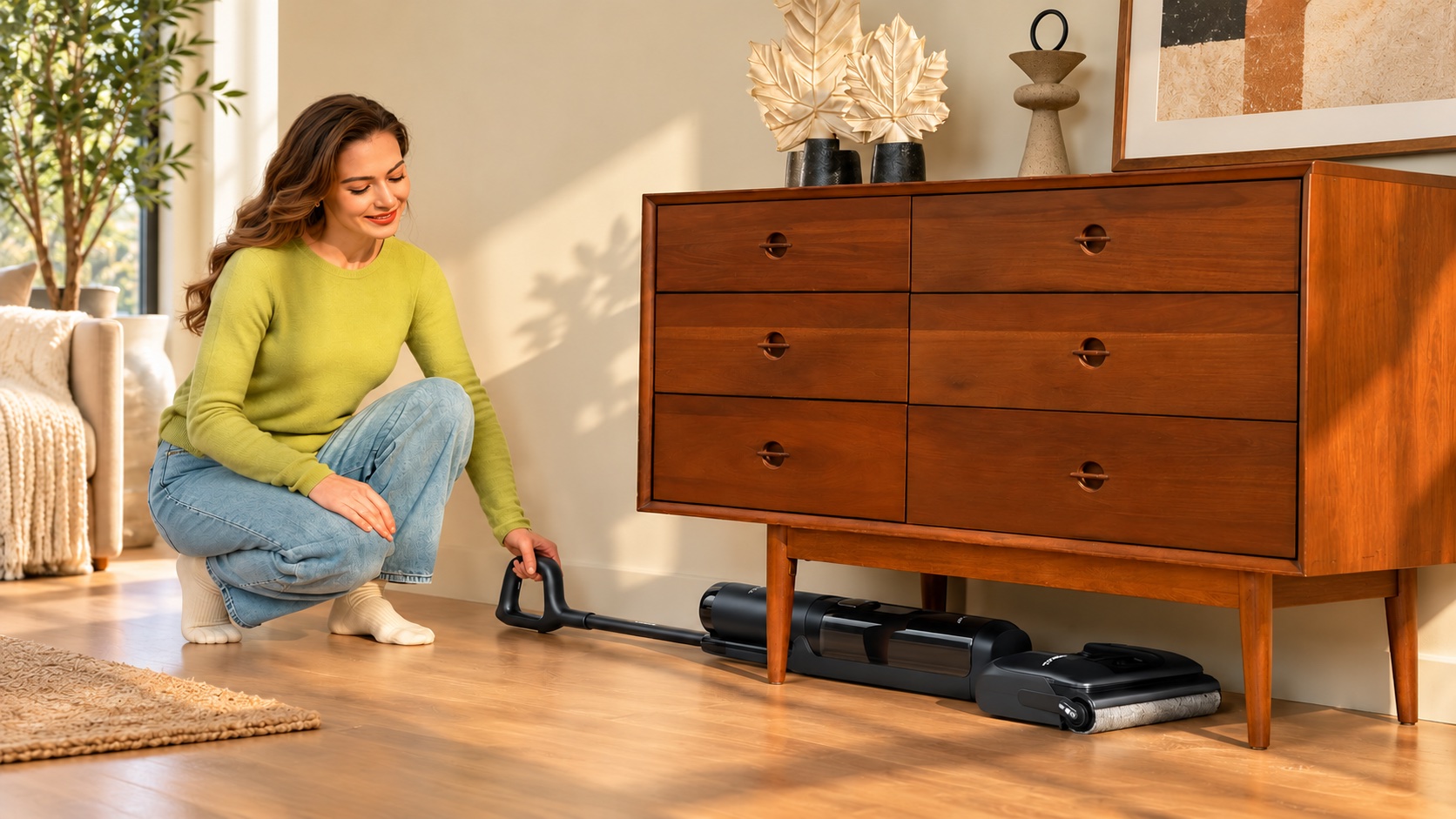 Tineco lava anche sotto il divano: 279 euro alla Festa delle Offerte Prime - macitynet.it Tineco Floor ONE S7 Stretch Ultra reclinabile per pulire sotto divani e mobili