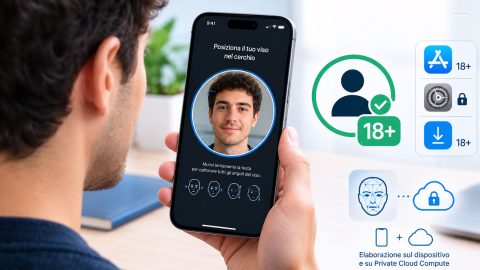 iOS 27.2 può verificare l’età con un selfie, ecco come funziona