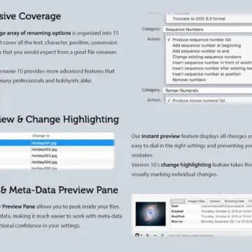 Better Finder Rename, cambiare nome ai file facilmente e automaticamente