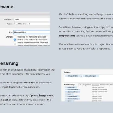 Better Finder Rename, cambiare nome ai file facilmente e automaticamente