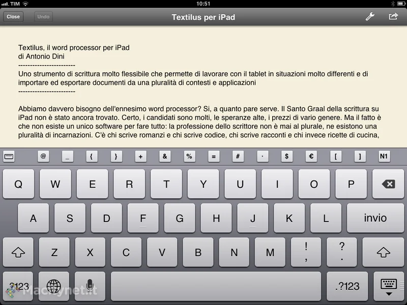 Scrivere su iPad, alla ricerca dell’app perfetta: la recensione di Textilus (1)
