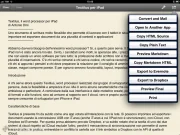 Scrivere su iPad, alla ricerca dell’app perfetta: la recensione di Textilus (1)