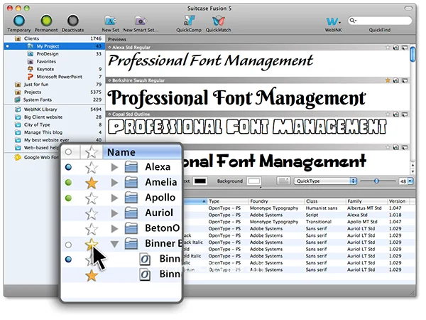 Suitcase Fusion 5, ora compatibile con i pacchetti Creative Cloud Suitcase Fusion 5