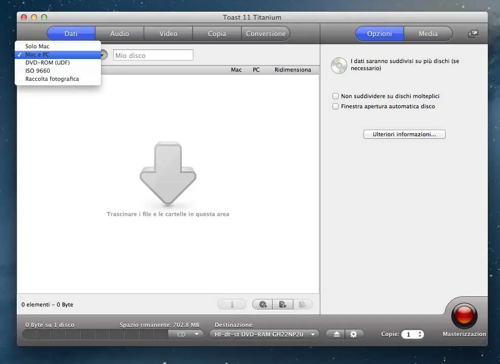 Masterizzare con Mac, la guida completa di Macitynet Masterizzare con Mac