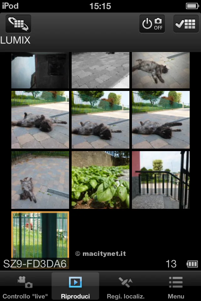Panasonic Image App: la app mobile di Panasonic in prova su iPod touch Panasonic Image App-4