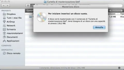 Masterizzare con Mac, la guida completa di Macitynet masterizzare con Mac