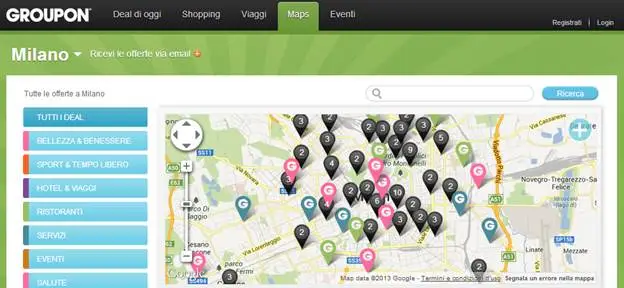Groupon Maps, offerte geolocalizzate presto anche da iOS groupon maps