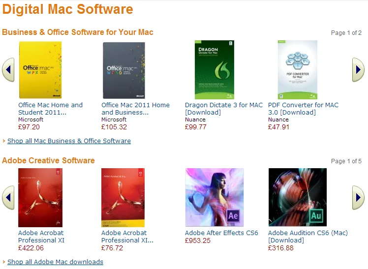 negozio di download software