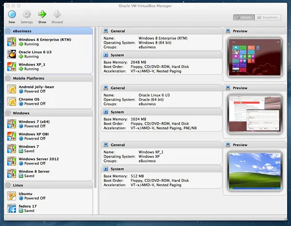 Sun VirtualBox