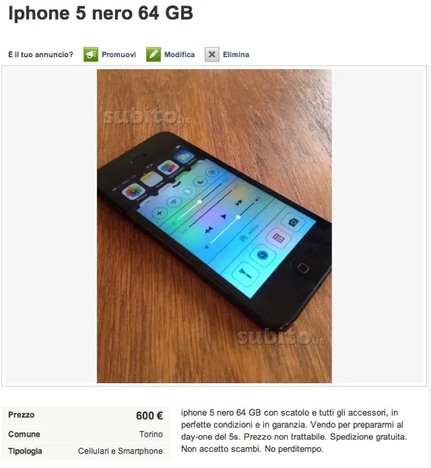 iPhone 5 usati, su il mercato usato in Italia in attesa di iPhone 5S iphone 5 usati