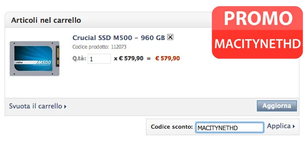 Macshop.it: dispositivi storage con spedizione gratuita per i lettori di Macitynet Macshop.it