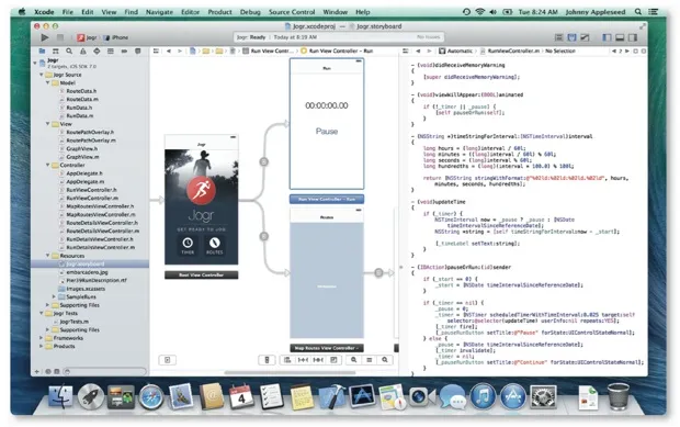 Xcode 5.1.1, update degli strumenti di sviluppo per iOS e OS X xcode5esempioo