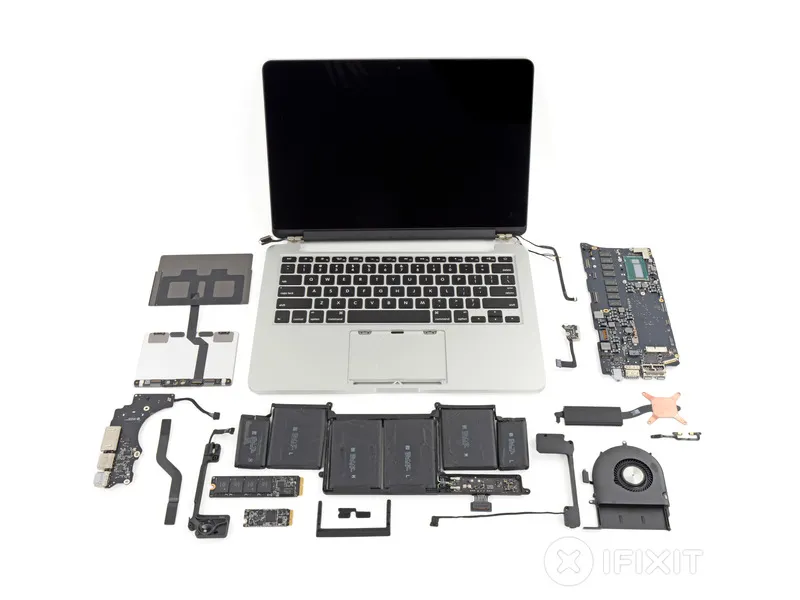 Teardown MacBook Pro fine 2013