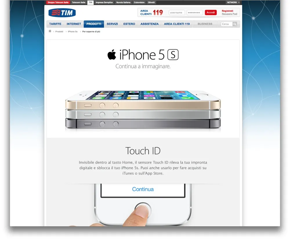 iphone 5s e iPhone 5c TIM