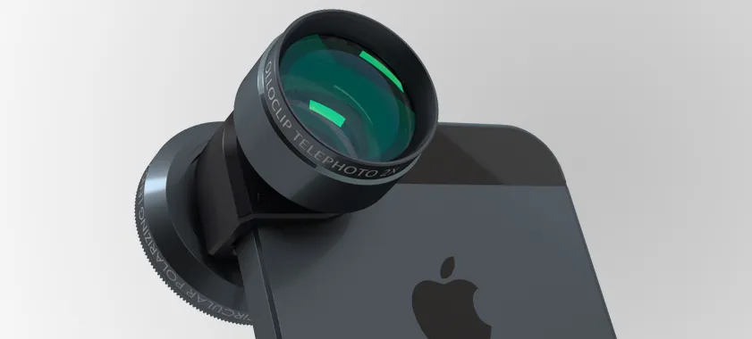 Olloclip Telephoto Lens, tele e lente polarizzante per iPhone 5 e 5s su Apple Store Olloclip Telephoto Lens