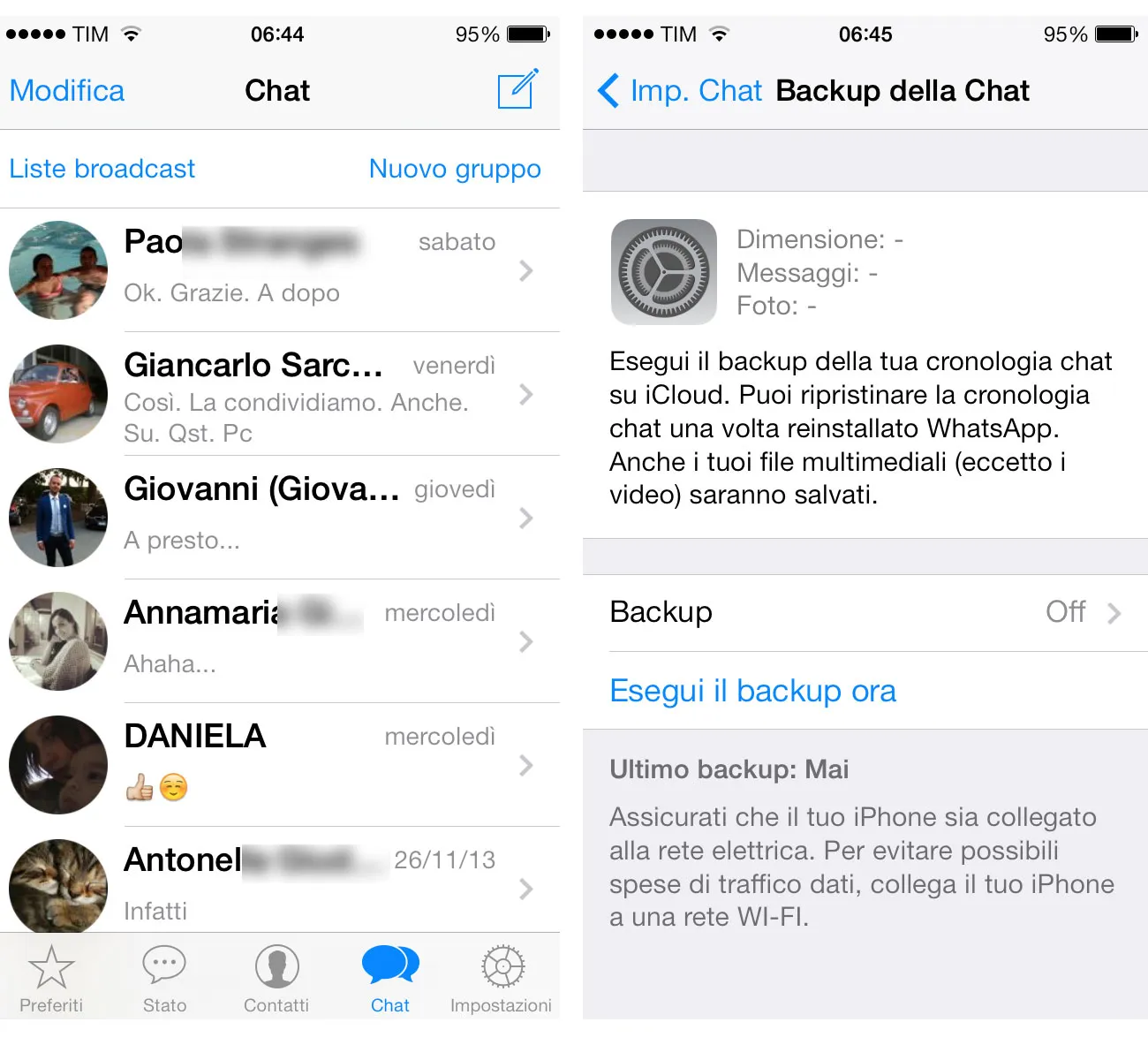 WhatsApp Messenger per iPhone WhatsApp Messenger per iPhone