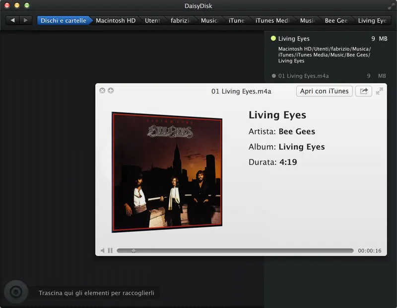 DaisyDisk Recensione DaisyDisk Recensione