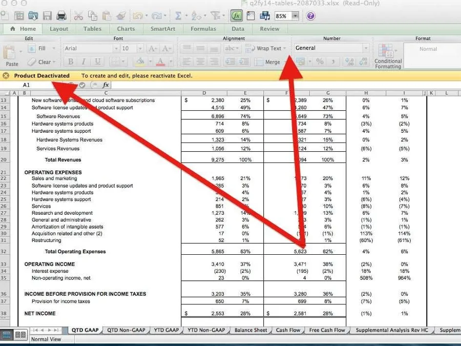 Microsoft Office 365 home 900 disattivato