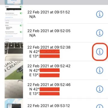 Foto iPhone: come visualizzare e cancellare i dati di geolocalizzazione