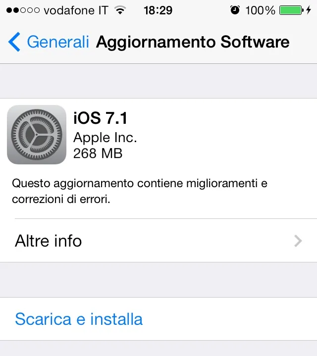 ios 7.1 disponibile 640 ios 7.1 disponibile 640