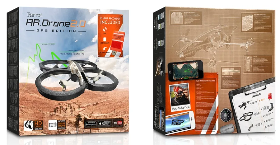 Parrot AR.Drone 2.0 GPS Edition 900