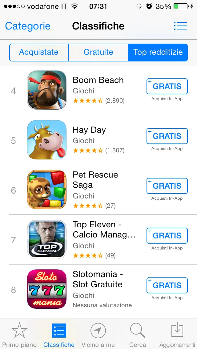 Con iOS 7.1.1 più evidenti i programmi con acquisti in app iOS 7.1.1