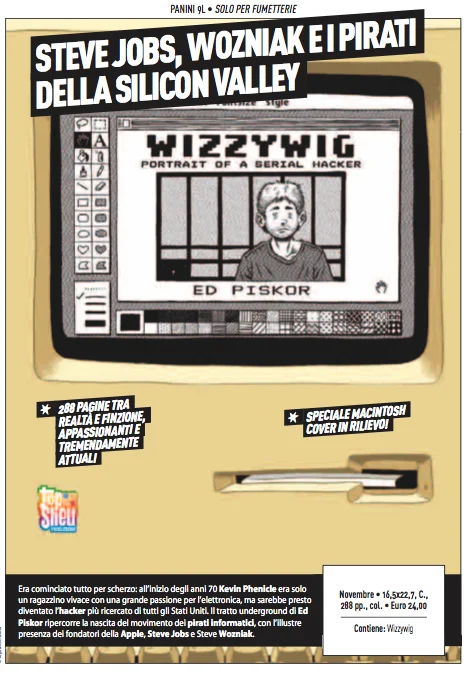 Jobs e Woz pirati informatici nel fumetto Wizzywig, in Italia a novembre con Panini Wizzywig