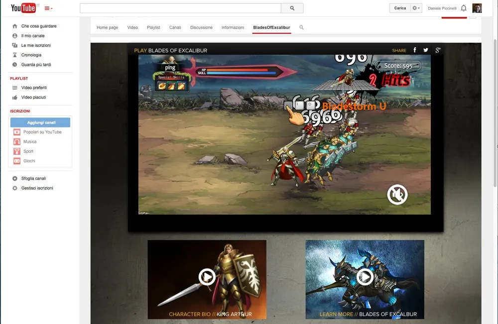 giocare su youtube 1 1000