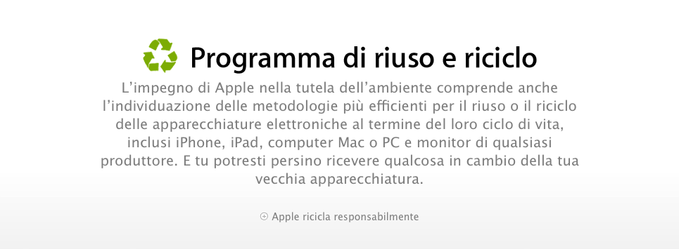 Programma Riuso & Riciclo