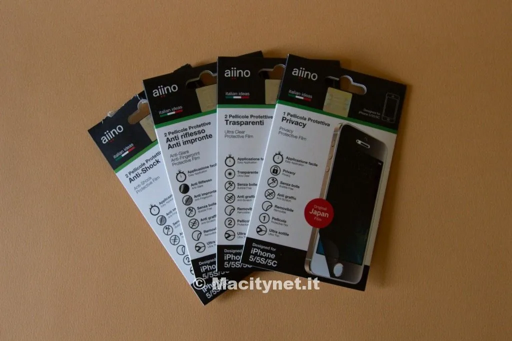 Confronto pellicole per iPhone