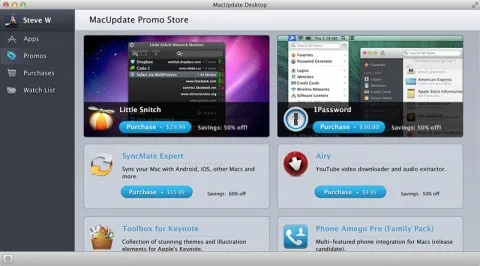 MacUpdate Desktop 6 1