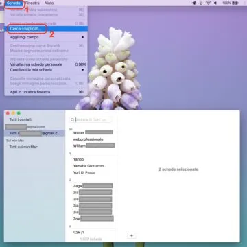 Eliminare contatti doppi su iPhone (e Mac) senza alcun software