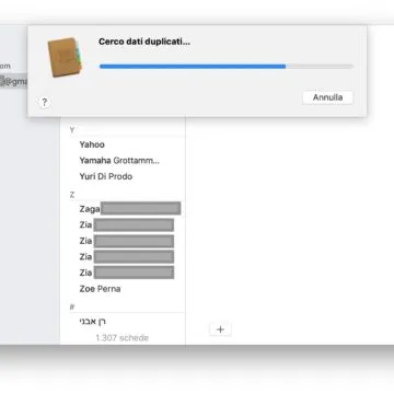 Eliminare contatti doppi su iPhone (e Mac) senza alcun software