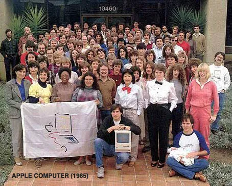 Apple Macintosh divisione 1985 steve jobs