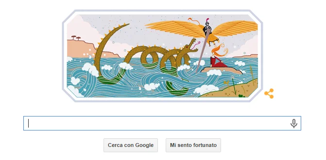 Google doodle ludovico ariosto