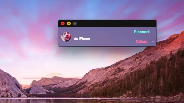 Come effettuare e ricevere chiamate iPhone su Mac